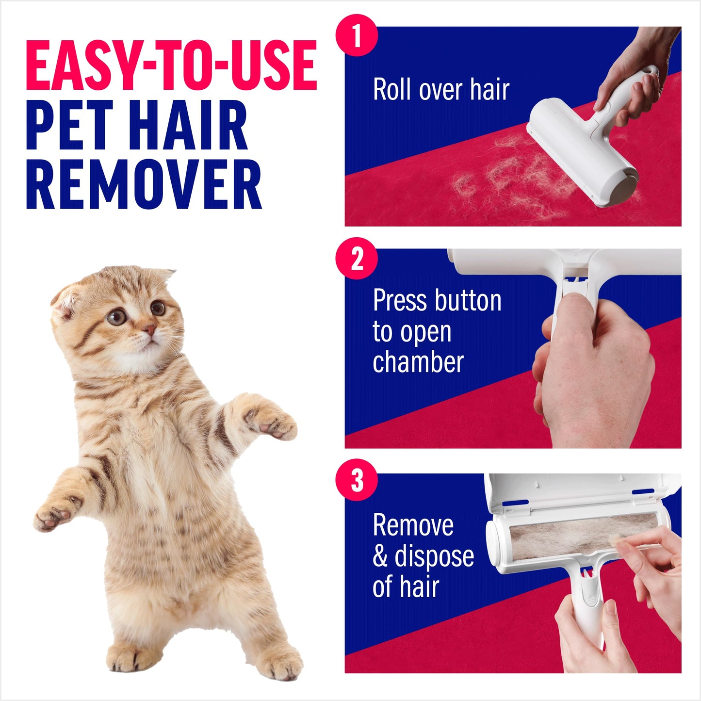 FurAway Roller: Eco Lint Remover for Pets & Furniture