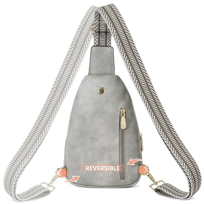 BOSTANTEN Chic Leather Crossbody Sling Bag