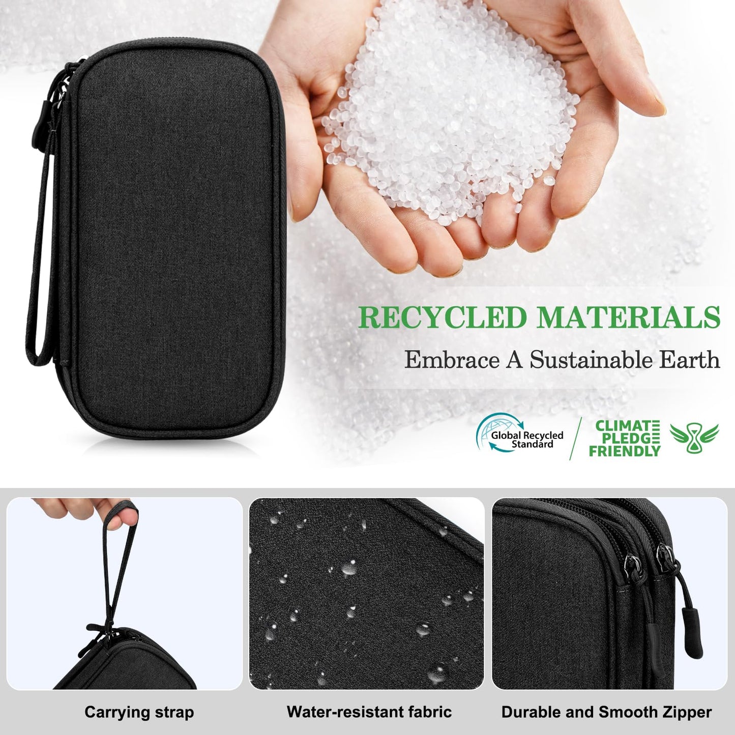 FYY All-in-One Travel Cable Organizer Pouch