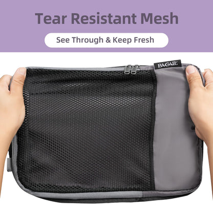 BAGAIL Expandable Travel Compression Cubes Set