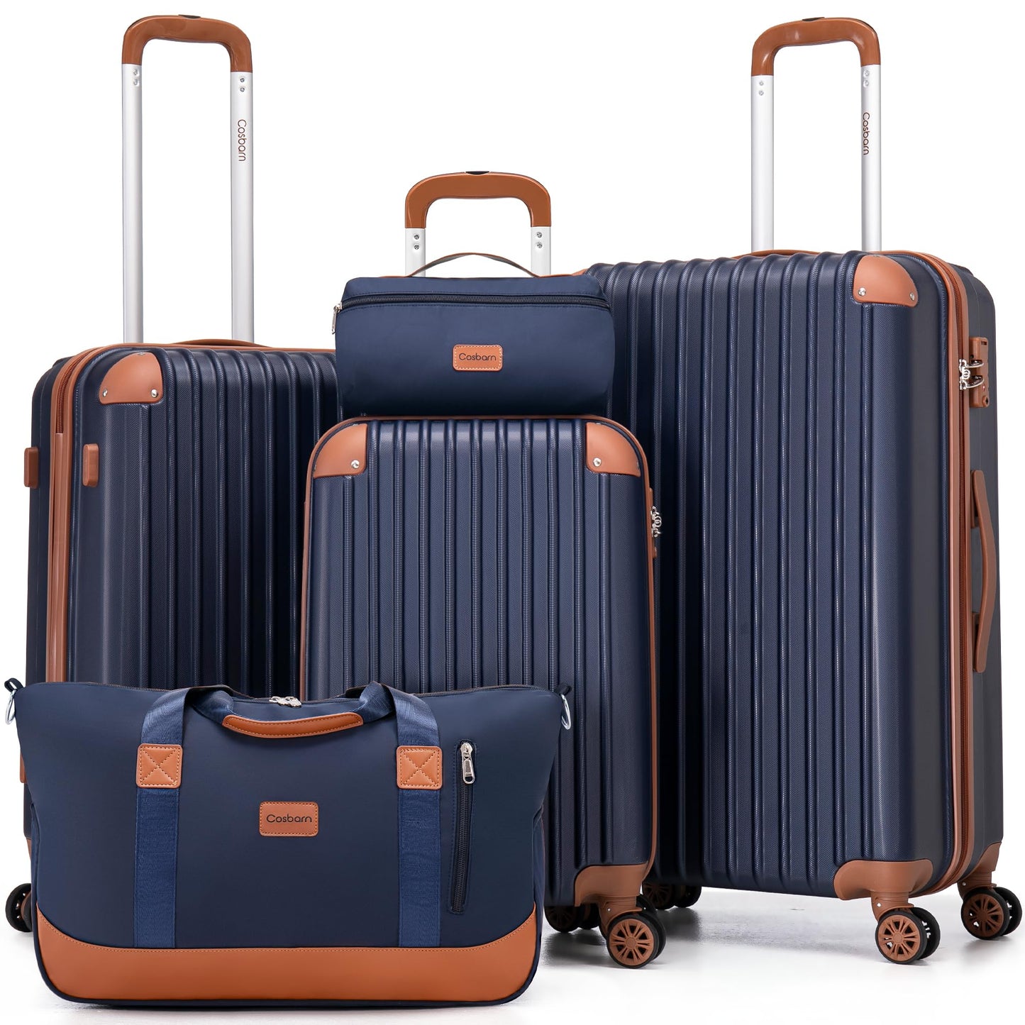 TravelPro 5-Piece Spinner Luggage Set