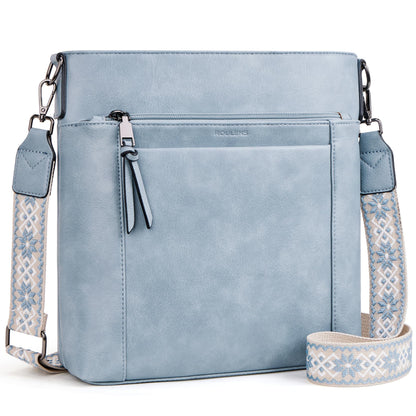 Chic Leather Crossbody with Card Slots for Women