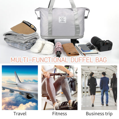 VoyagePro Expandable Wheeled Duffle Bag