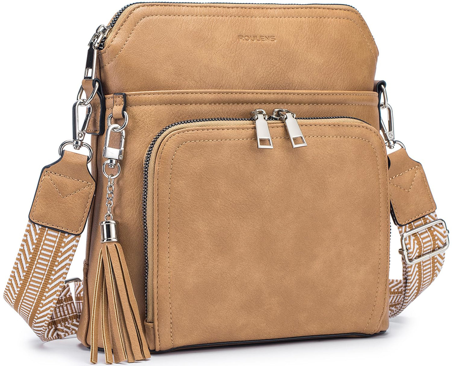 Tassel Charm Crossbody Bag for Women
