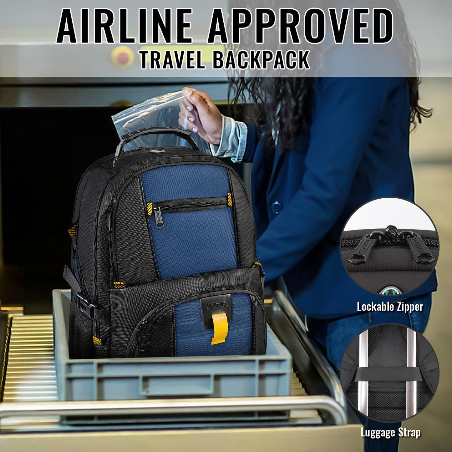 AirTech 50L Travel Backpack