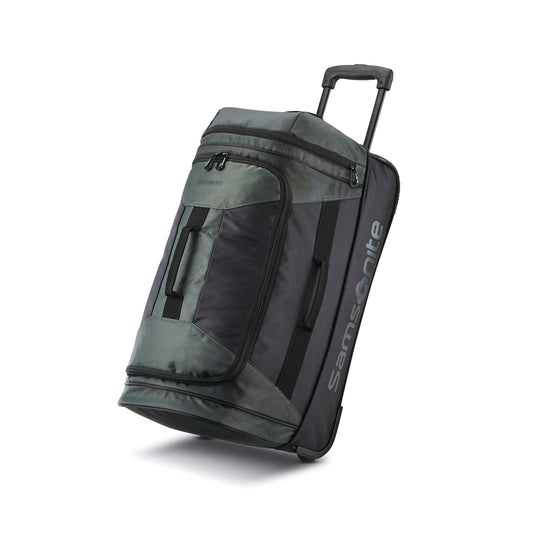 Andante 2 Rolling Duffel - 22 Sleek Black Travel Bag