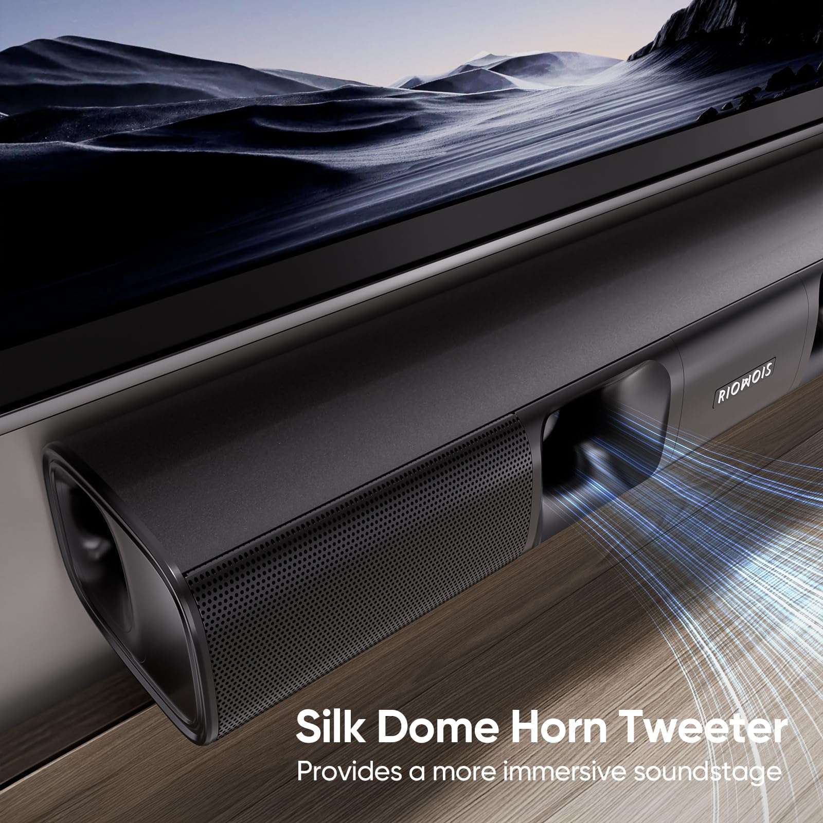 Smart SoundBar: Custom Bass & Compact Design
