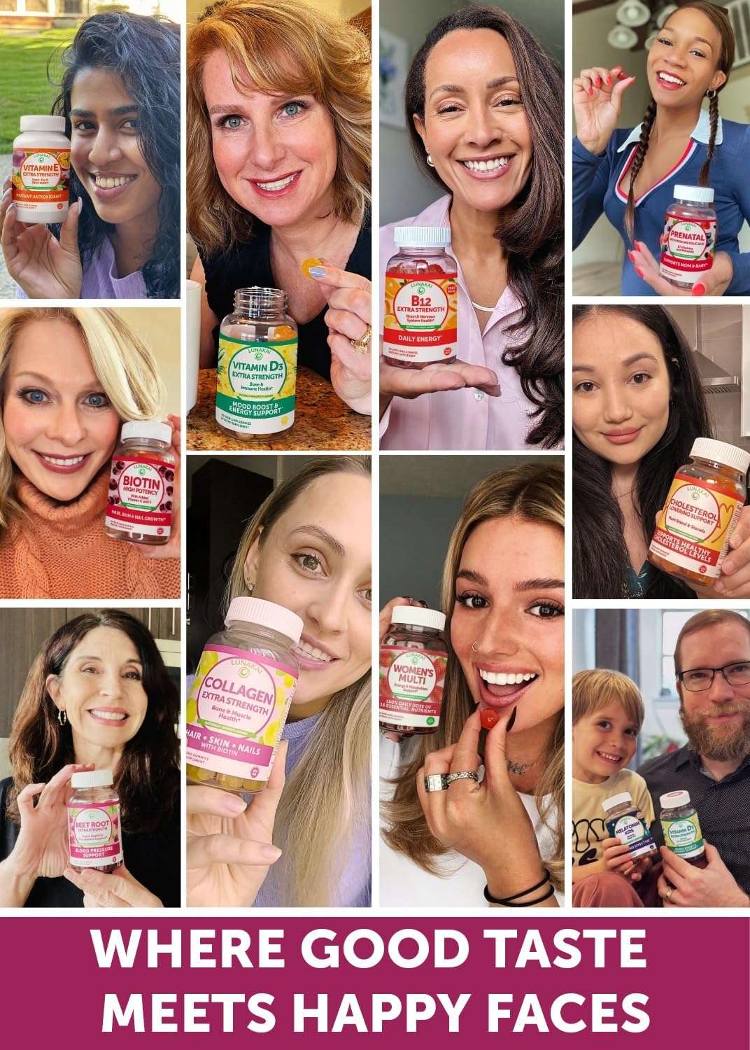 Lunakai Antioxidant Beet Chews - 60ct Gummies