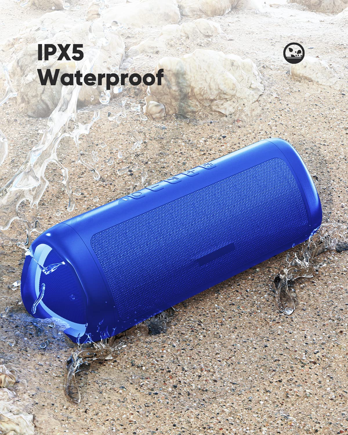 EchoVibe: Portable Waterproof Bluetooth Speaker
