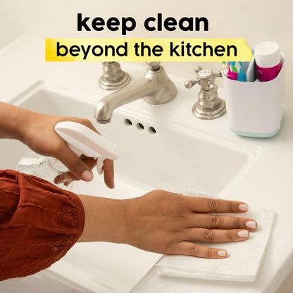 QuickClean Triple White Towels - 6 Roll Equivalent