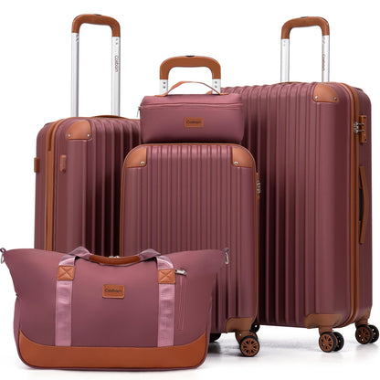 TravelPro 5-Piece Spinner Luggage Set
