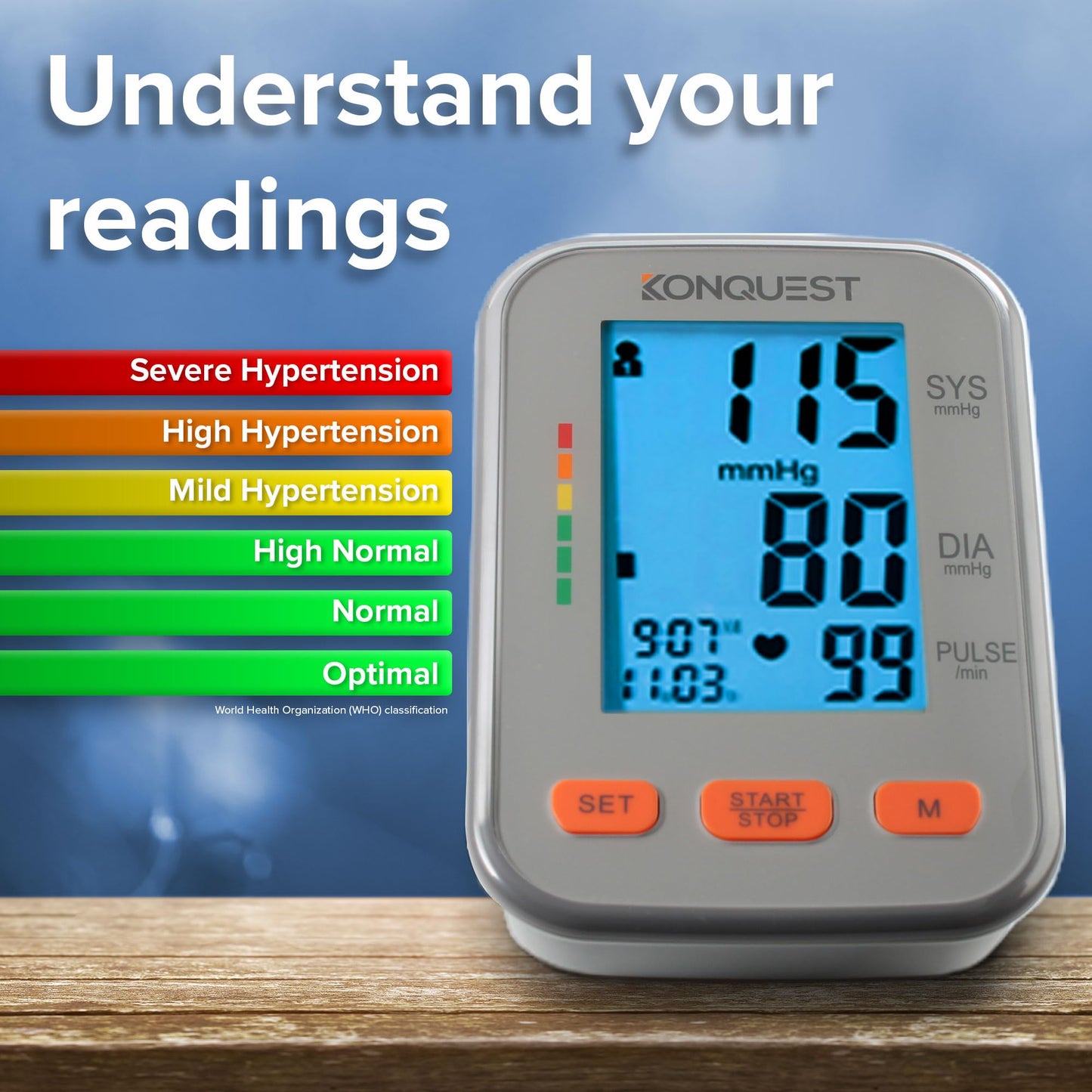 Konquest ArmBP Monitor
