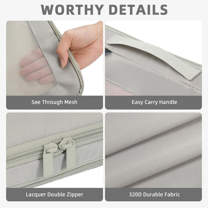 BAGAIL Expandable Travel Compression Cubes Set