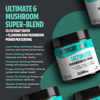 MushroomMind: Ultimate Nootropic Focus Formula