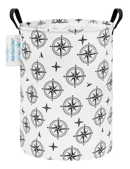 Collapsible Canvas Hamper by LANGYASHAN