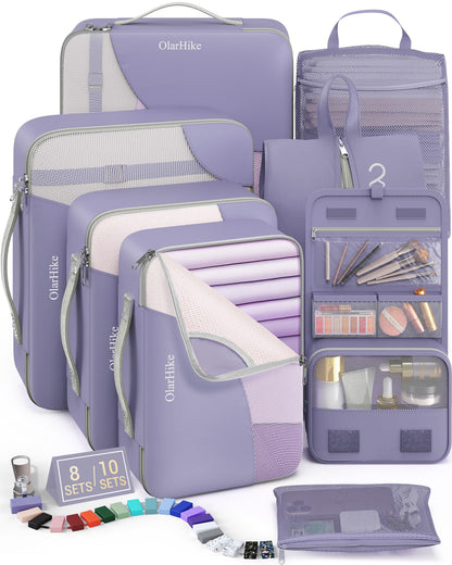 OlarHike Travel Cube Set - Cream Organizer & Gifts