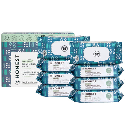 EcoGentle Multi-Use Wipes for Sensitive Skin