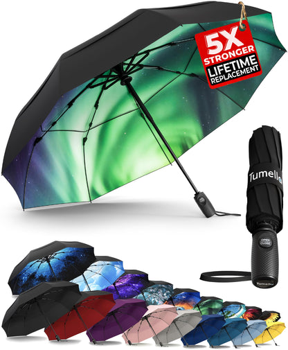TUMELLA Elite Windproof Travel Umbrella