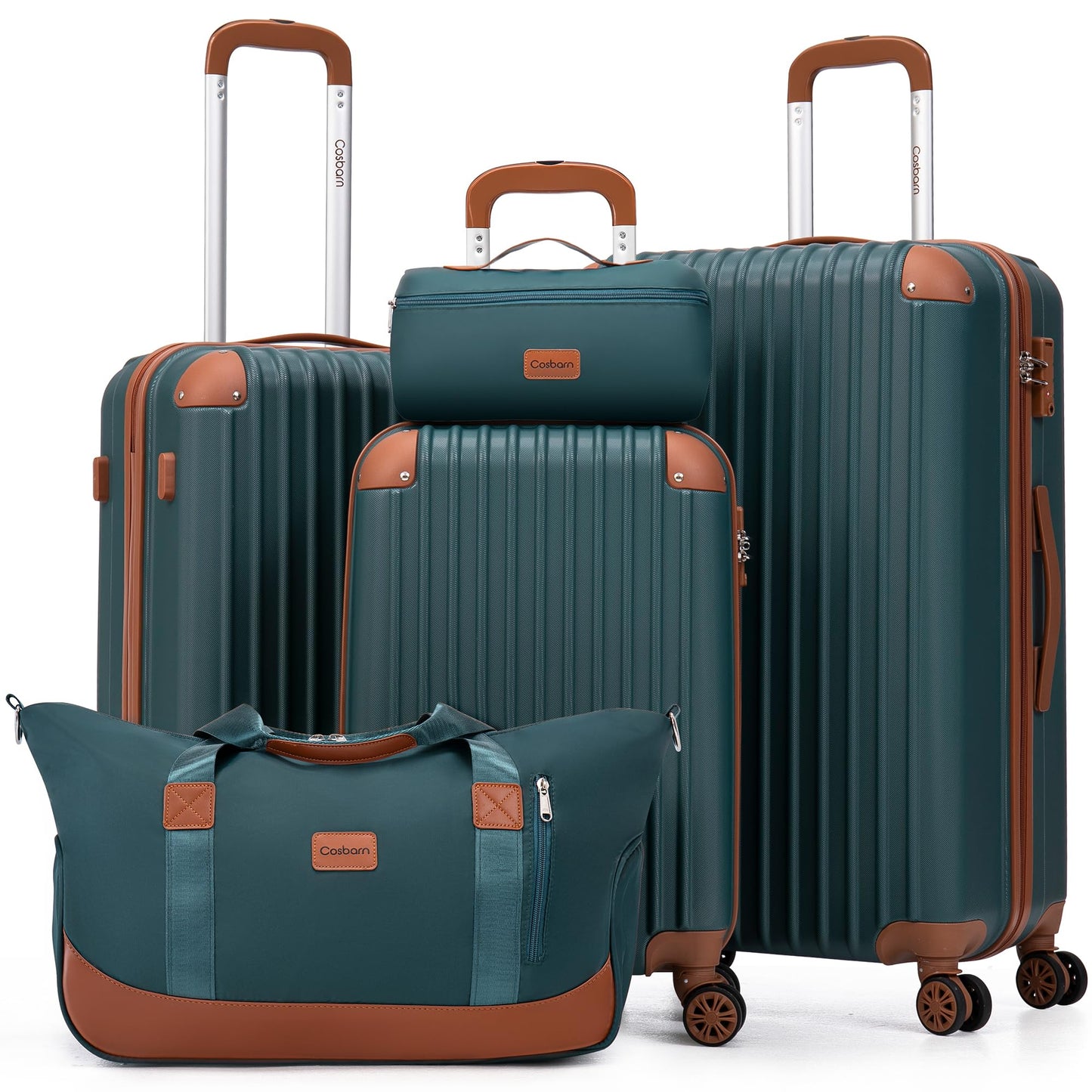 TravelPro 5-Piece Spinner Luggage Set
