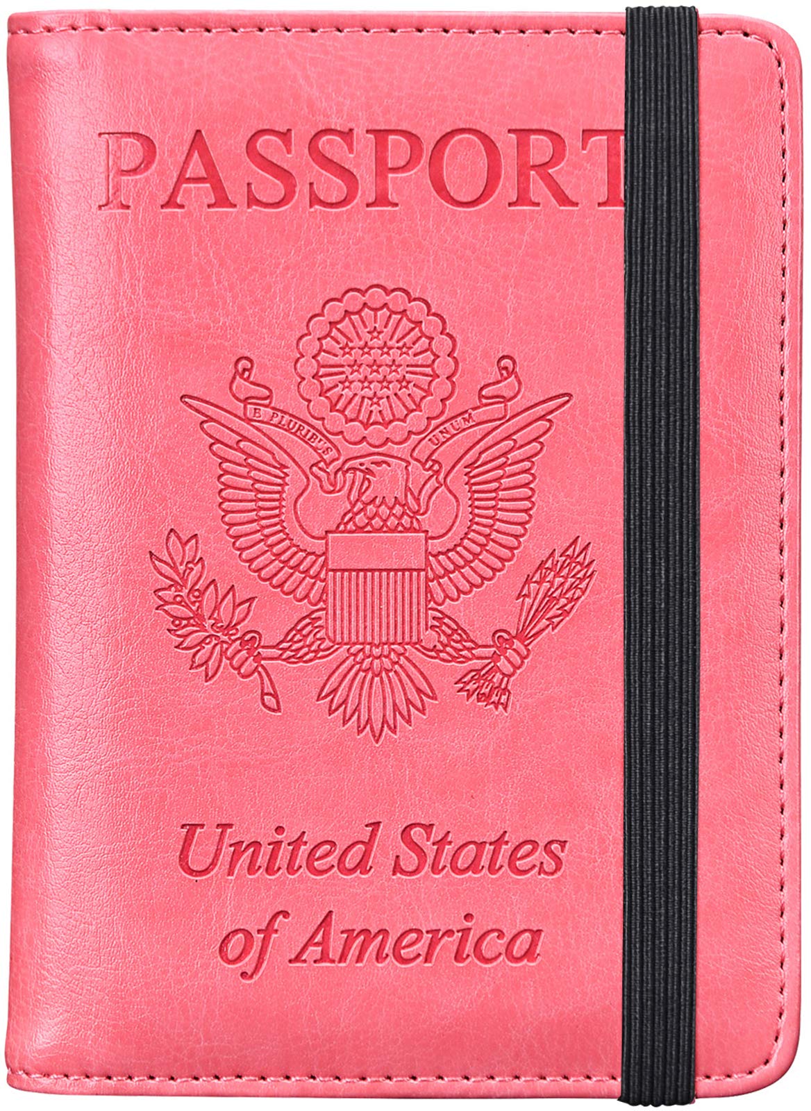 HerriaT RFID Leather Passport Wallet - Gray - Handbags Specialist Headquarter