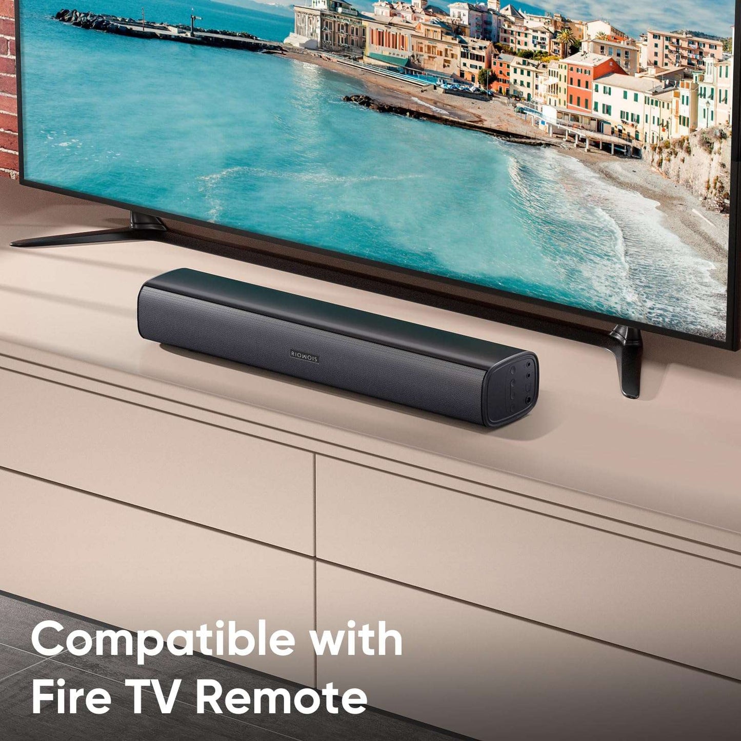 Smart SoundBar: Custom Bass & Compact Design