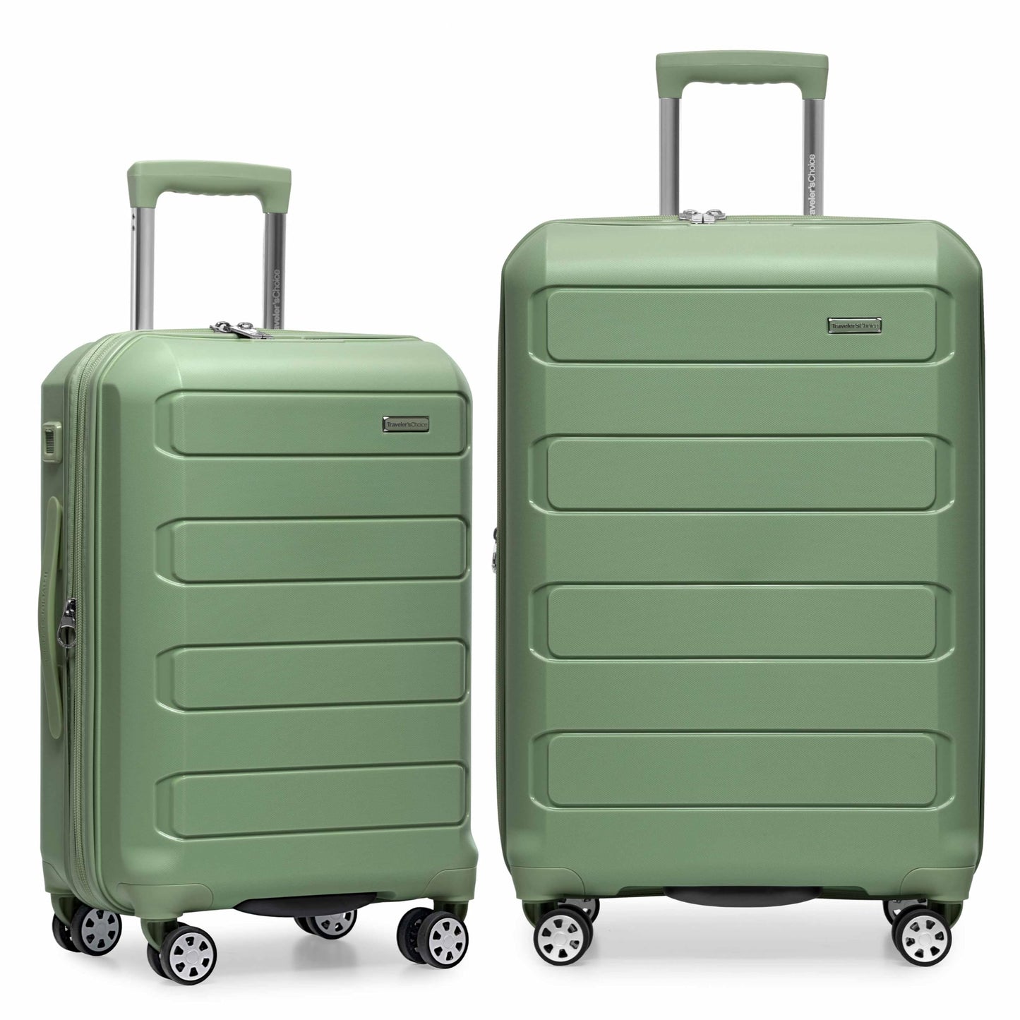 Traveler's Choice Indestructible 22 Spinner Carry-on
