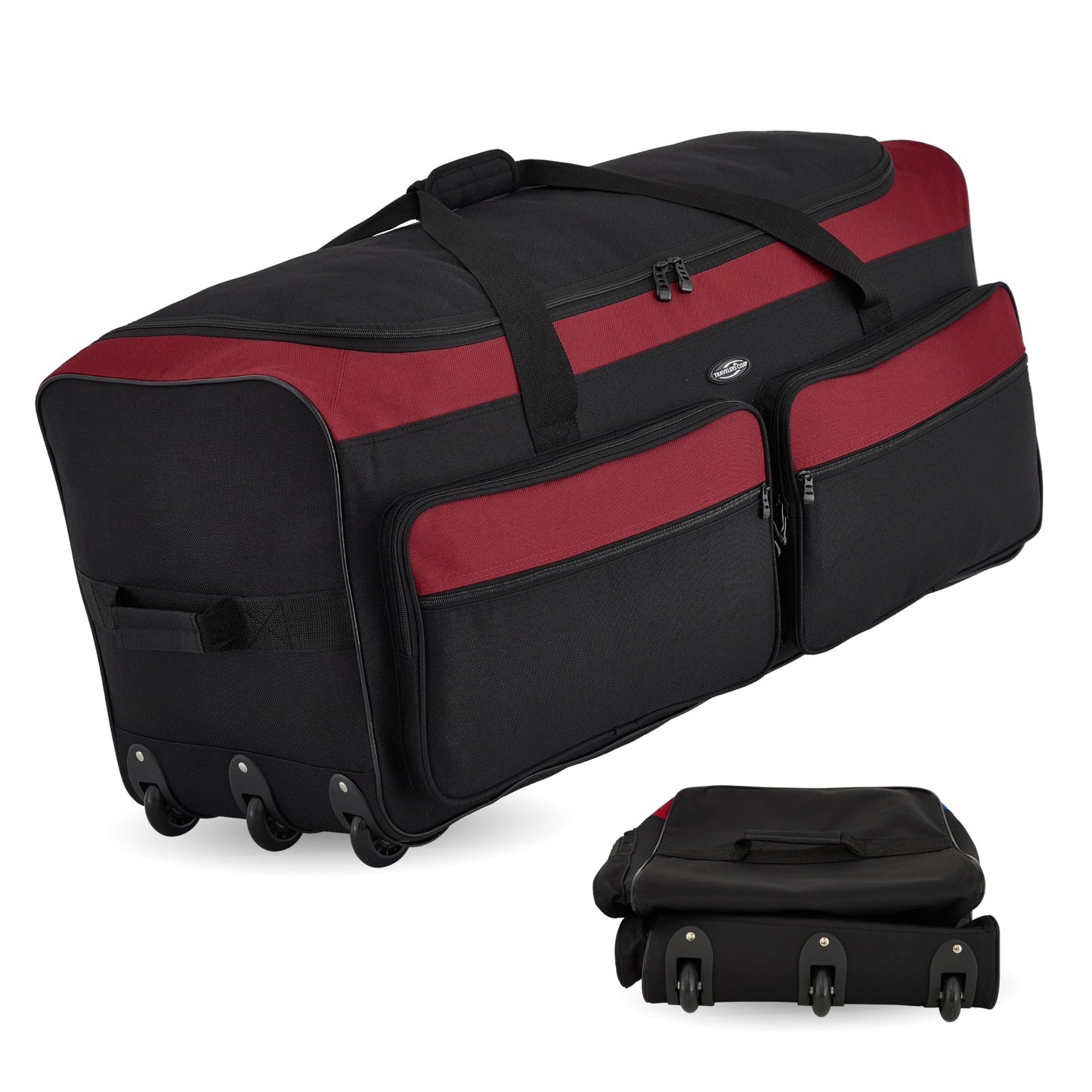 Travelers Club 36" Asgard 3-Wheel Rolling Duffel Bag