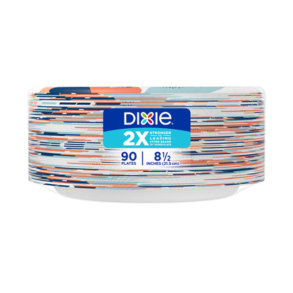 Durable Dixie 8.5 Plates: Strong, Safe & Soak-Proof