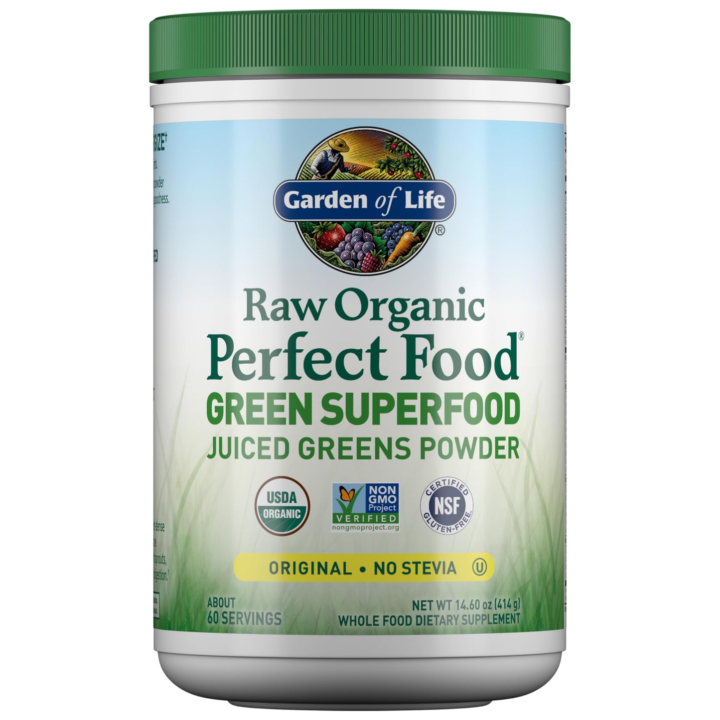 GreenVitality Superfood Powder - Juiced Greens Blend