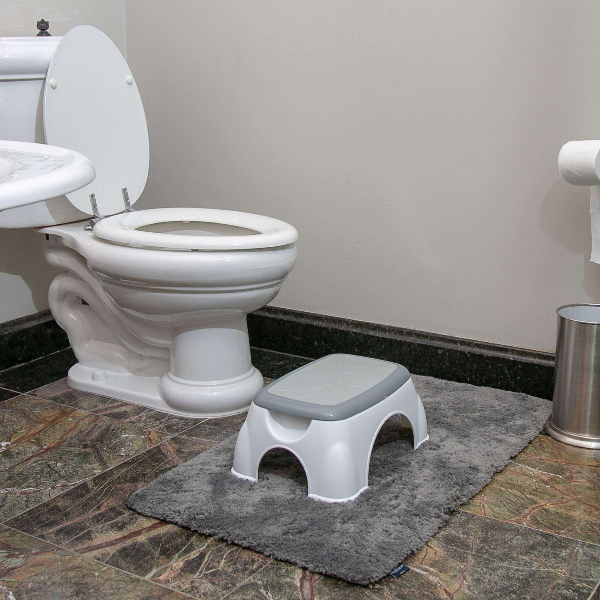 Nuby Gray Step Up Stool for Kids