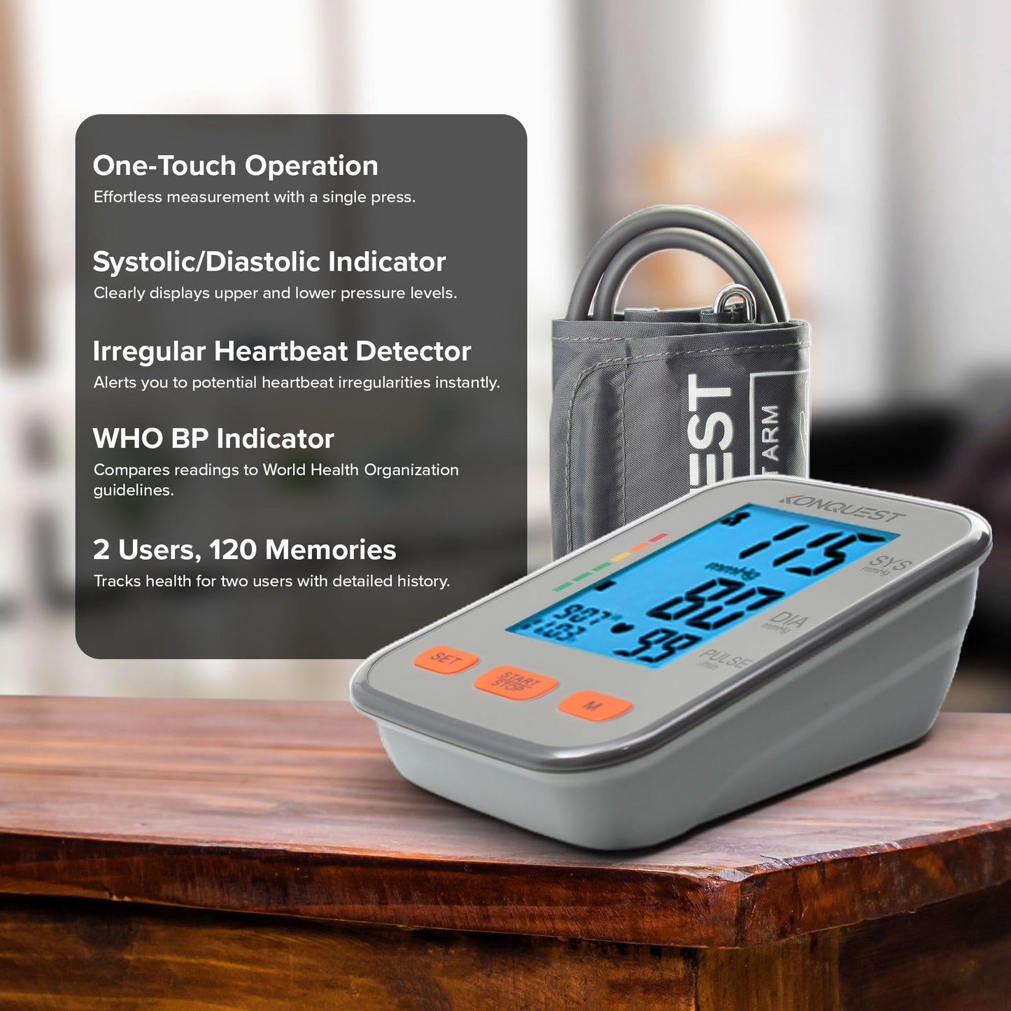 Konquest ArmBP Monitor