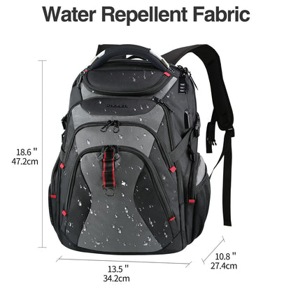 KROSER XL Shield Backpack - RFID & Water-Repellent