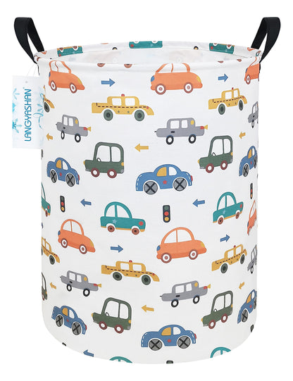 Collapsible Canvas Hamper by LANGYASHAN