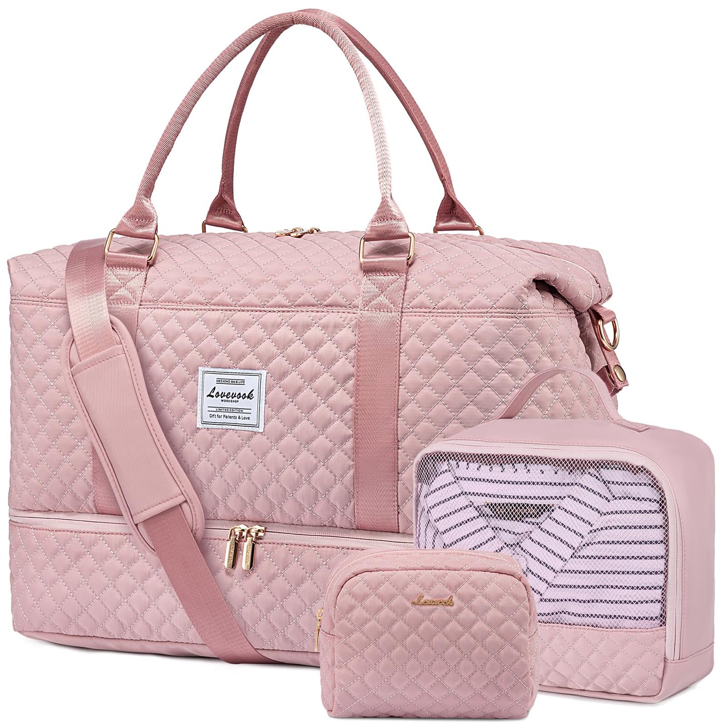 LOVEVOOK All-in-One Duffle: Travel & Gym Ready