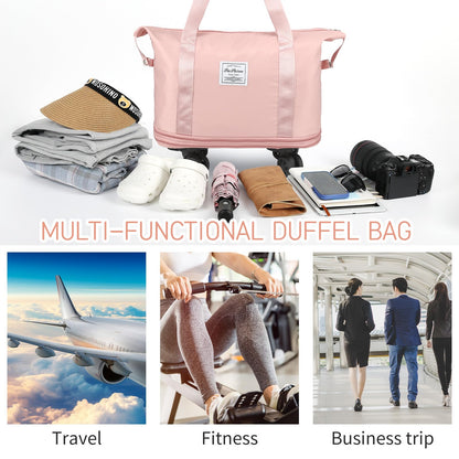 VoyagePro Expandable Wheeled Duffle Bag