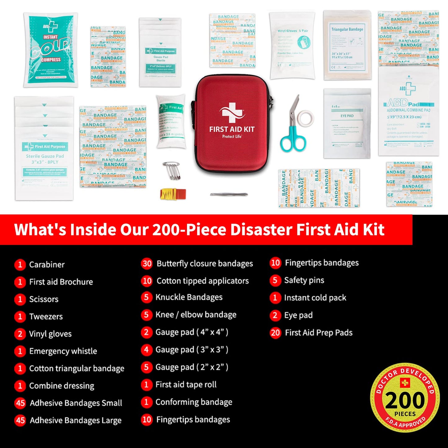 Protect Life Ultimate Survival First Aid Kit