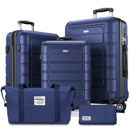 Expandable ShowKoo Suitcase - Durable & TSA Lock