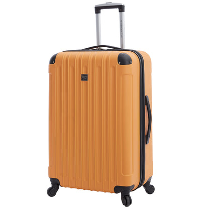 Rose Gold Hardside Luggage Set - 4-Piece Travel Kit