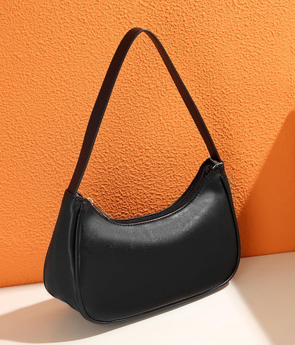 Afashor Retro Vegan Leather Sling Tote Bag