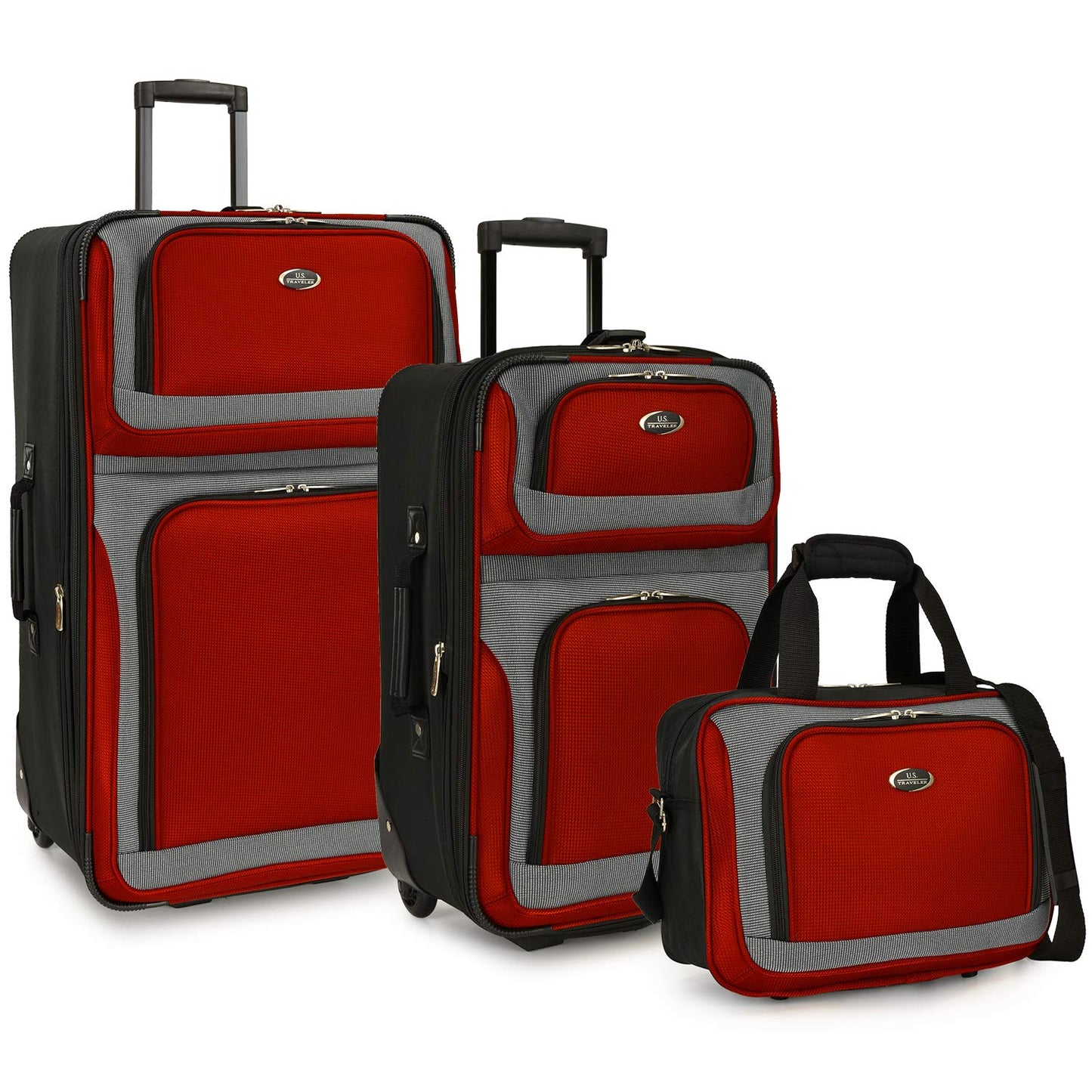 U.S. Traveler New Yorker Expandable Luggage Set