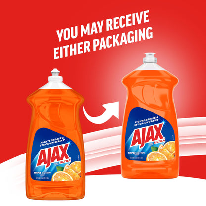Ajax Triple Orange Dish Soap - 90 fl oz