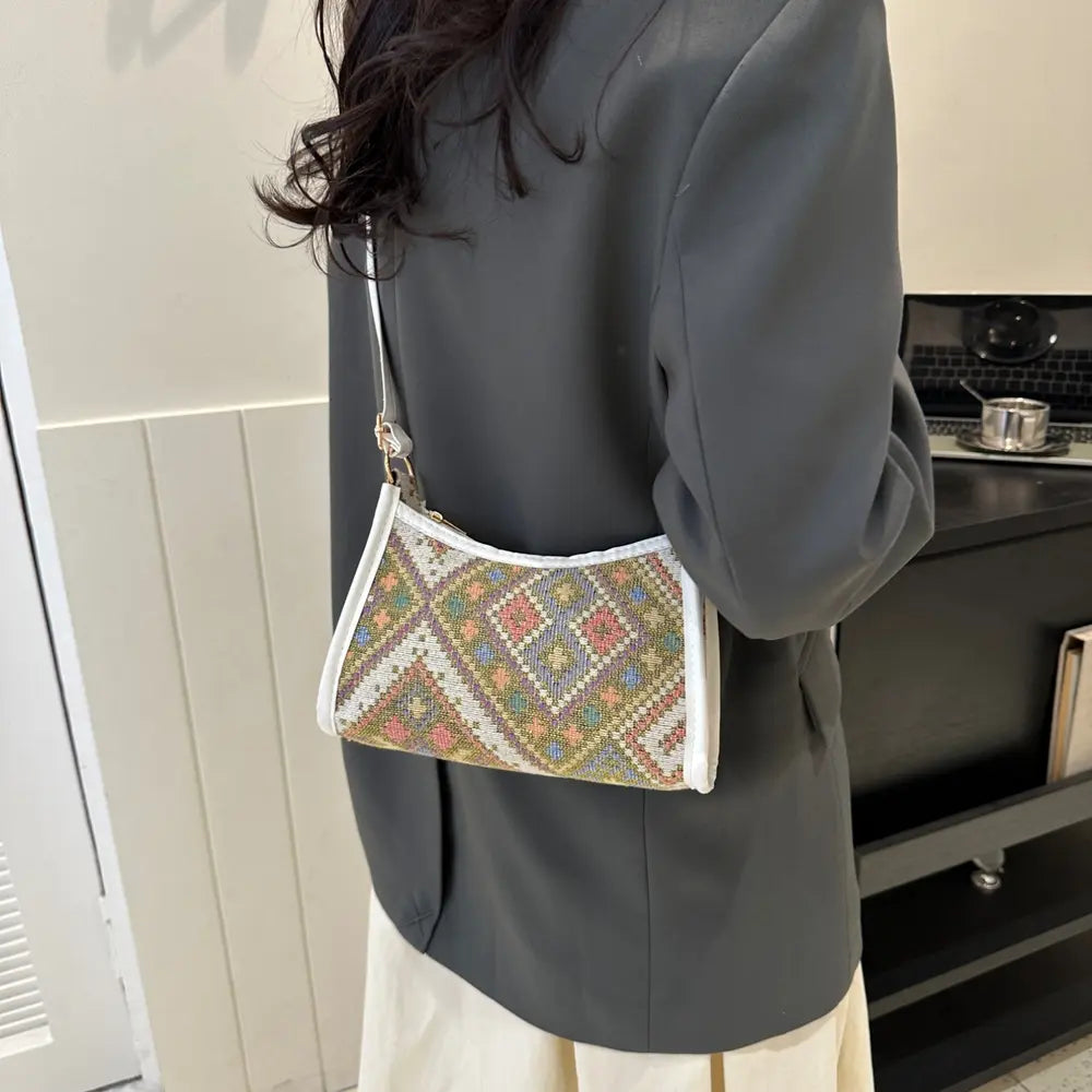 Printed Crossbody Bag - Premium Handbags from Trendsi - Just $13.99! Shop now at Handbags Specialist Headquarter