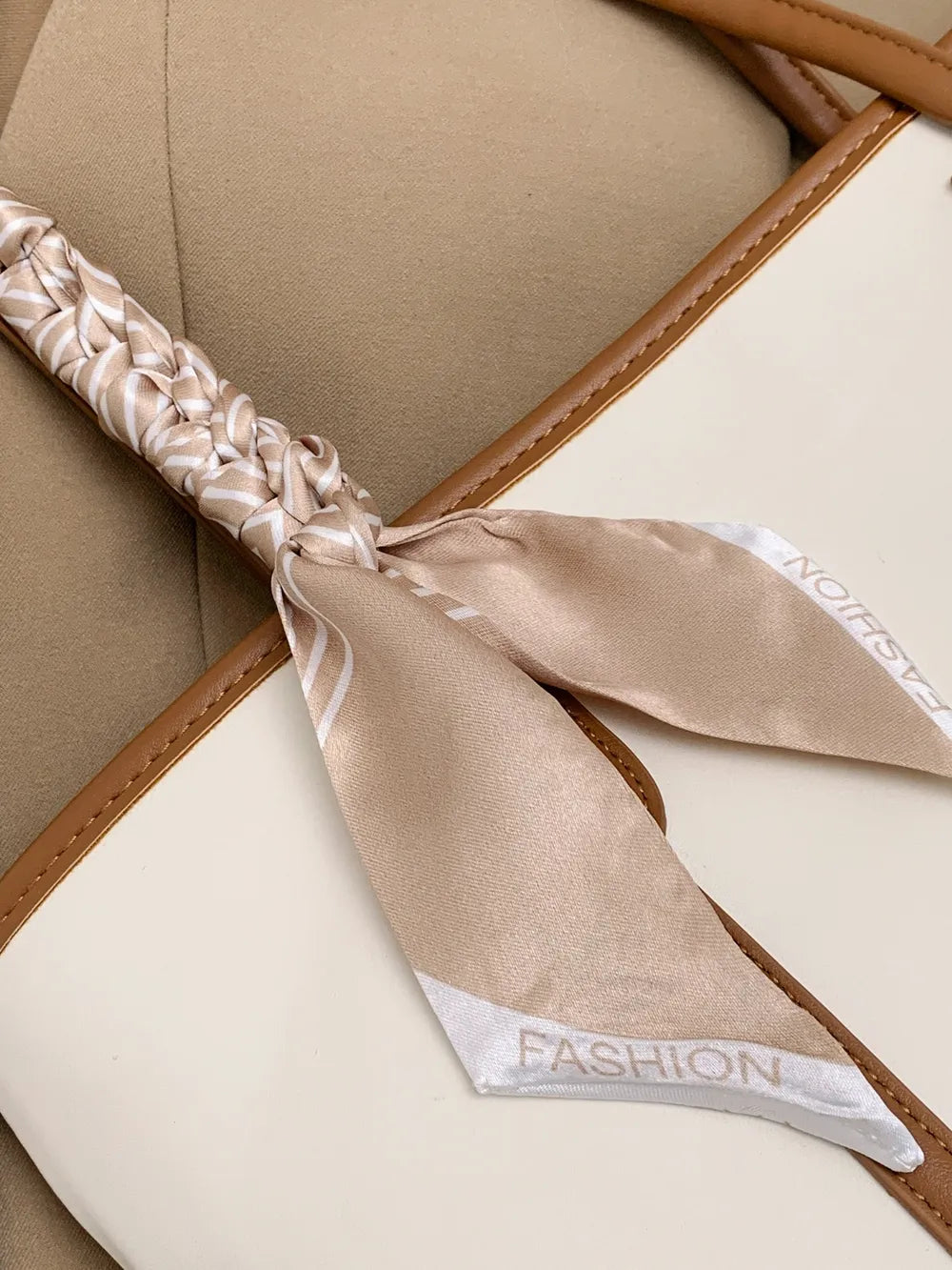 PU Leather Tote Bag - Premium Tote Bag from Trendsi - Just $35.99! Shop now at Handbags Specialist Headquarter