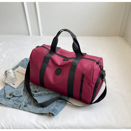 Oxford Cloth Travel Bag - Premium travel-bag from Trendsi - Just $44.99! Shop now at Handbags Specialist Headquarter