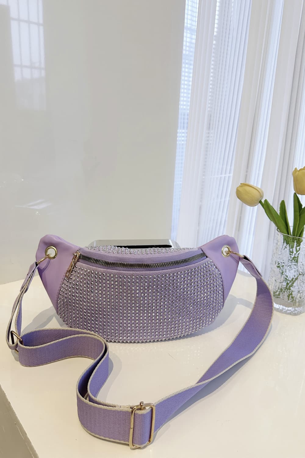 PU Leather Sling Bag - Premium Crossbody Bag from Trendsi - Just $19.99! Shop now at Handbags Specialist Headquarter