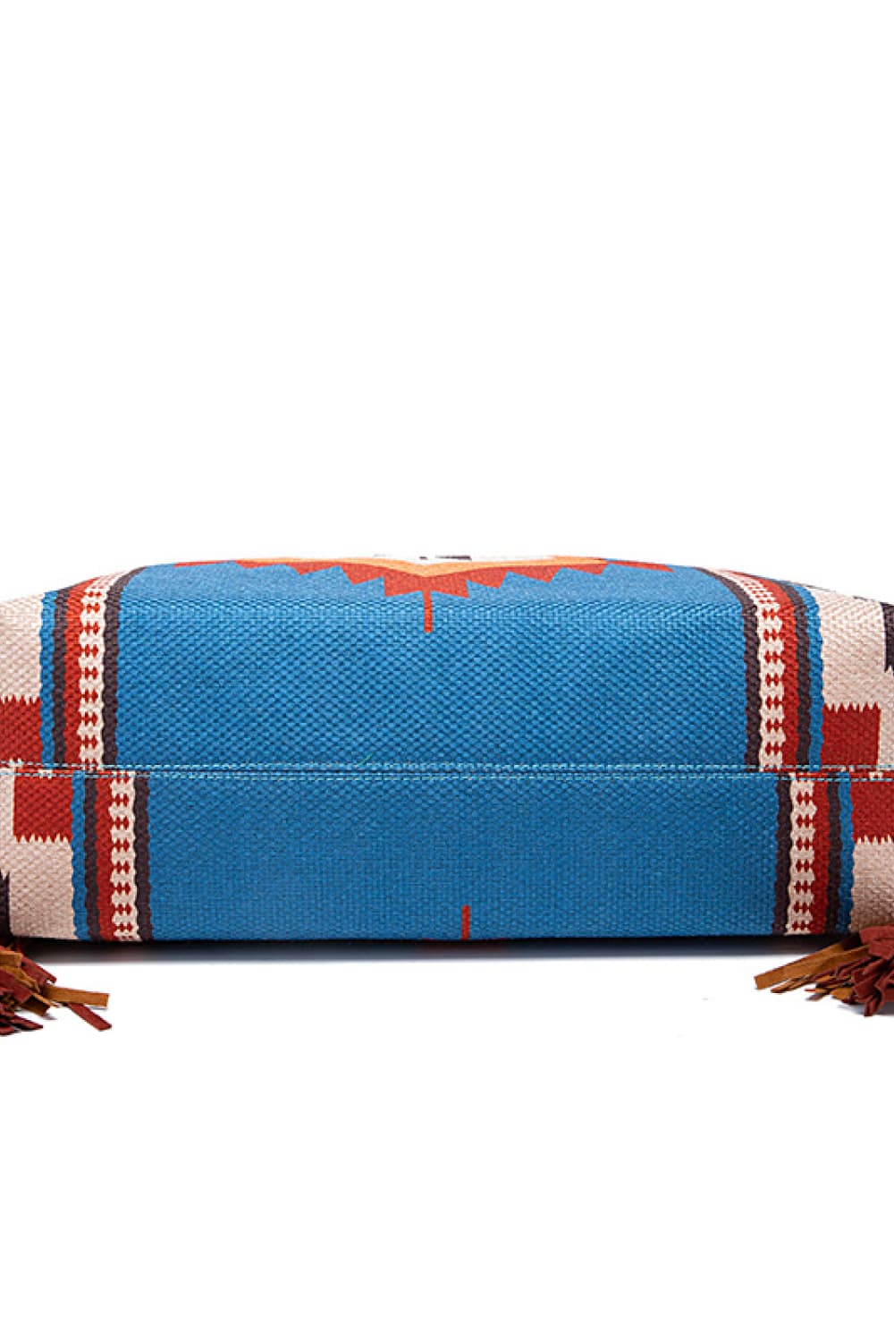 Geometric Canvas Tote Bag - Premium Tote Bag from Trendsi - Just $48.99! Shop now at Handbags Specialist Headquarter