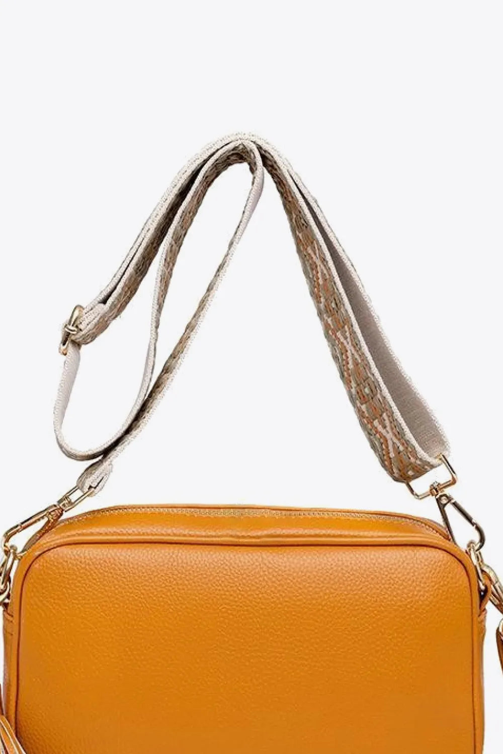 PU Leather Tassel Crossbody Bag - Premium handbags from Trendsi - Just $39.99! Shop now at Handbags Specialist Headquarter