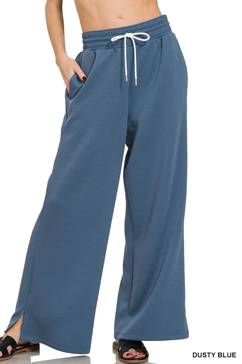 Zenana Scuba Drawstring Pants - Premium Women Pants from Trendsi - Just $26.99! Shop now at Handbags Specialist Headquarter
