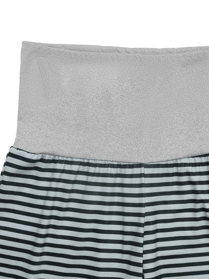 Striped Wide Leg Pants - Premium Women Pants from Trendsi - Just $27.99! Shop now at Handbags Specialist Headquarter