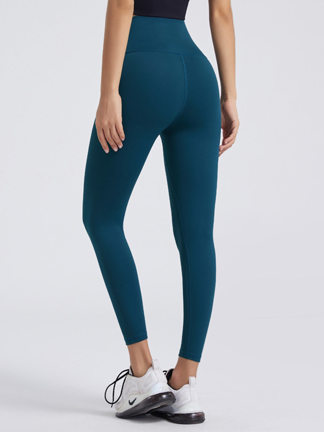 Wide Waistband Sports Leggings - Premium Leggings from Trendsi - Just $52.05! Shop now at Handbags Specialist Headquarter